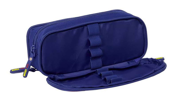 Safta Portatodo Triple Desplegable F.C. Barcelona Première Équipe 25/26, Sac à Tout 21x8x8 cm, Recommandé 3 ans et plus