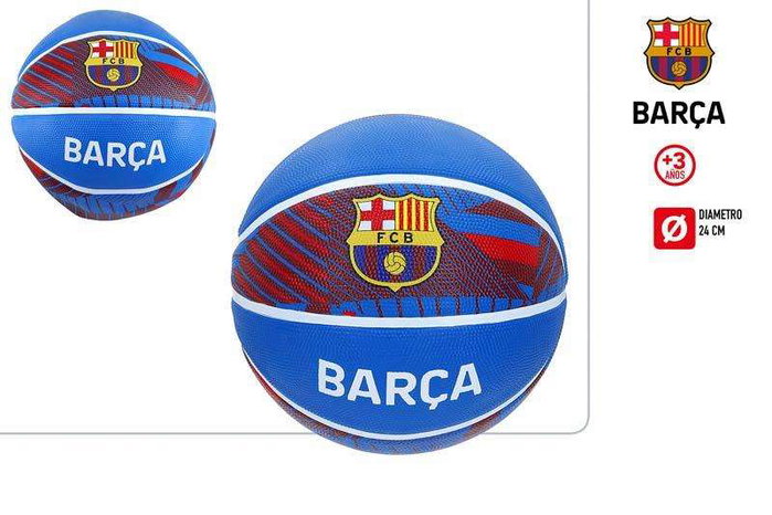 FC BARCELONA Ballon de basket taille 7 - Ballon officiel du FC Barcelone