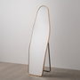 BigBuy Home Miroir mural Doré 50 X 6 X 160 CM