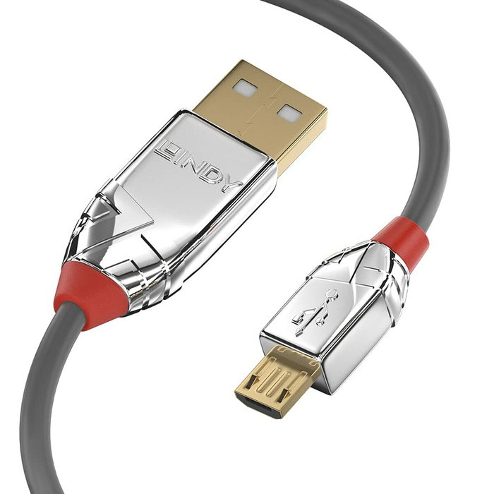 LINDY Câble Micro USB 3 m Gris LINDY Câble Micro USB 3 m Gris