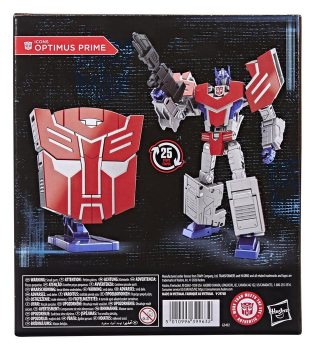 Hasbro Transformers Icons Voyager Class Optimus Prime 17 cm