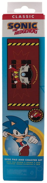 FaNaTtik Sonic - The Hedgehog set sous-mains revêtu & sous-verre Dr. Eggman