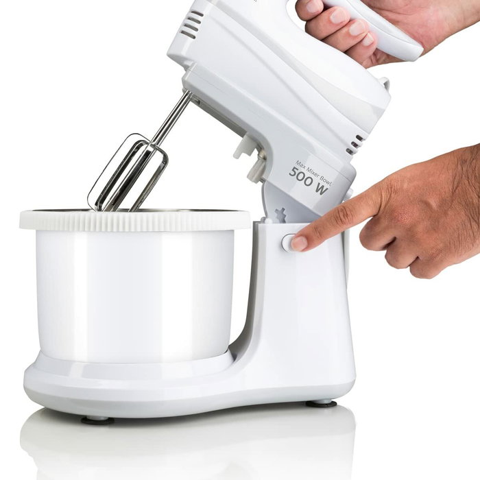 Robot Pâtissier avec Bol Haeger BL-5BW.014A Blanc 500 W