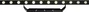 Algamlight BARWASH36 CWWW Barre Lumineuse LED 12x3W CMNB DMX 36W Wash Blanc Froid/Chaud IP20