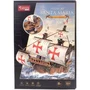 Explora Puzzle 3D Bateau Santa Maria 204 Pièces, Maquette à Construire Jeu Éducatif sans Colle, Dimensions 58 cm, Idéal Enfant à Partir de 8 Ans
