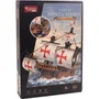 Explora Puzzle 3D Bateau Santa Maria 204 Pièces, Maquette à Construire Jeu Éducatif sans Colle, Dimensions 58 cm, Idéal Enfant à Partir de 8 Ans