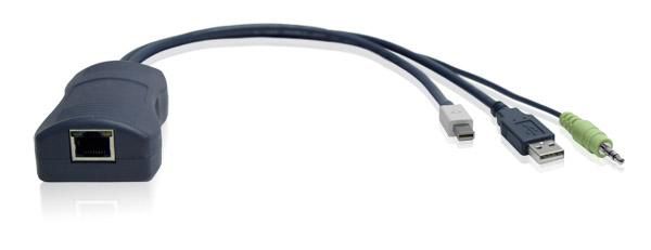 Adder CATX-DP-USBA Module d'accès informatique DisplayPort avec USB A et Jack 3,5 mm