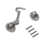 WOLFPACK LINEA PROFESIONAL Aldabilla Multiusos Renforcée 100 mm Laiton Nickelé Mat