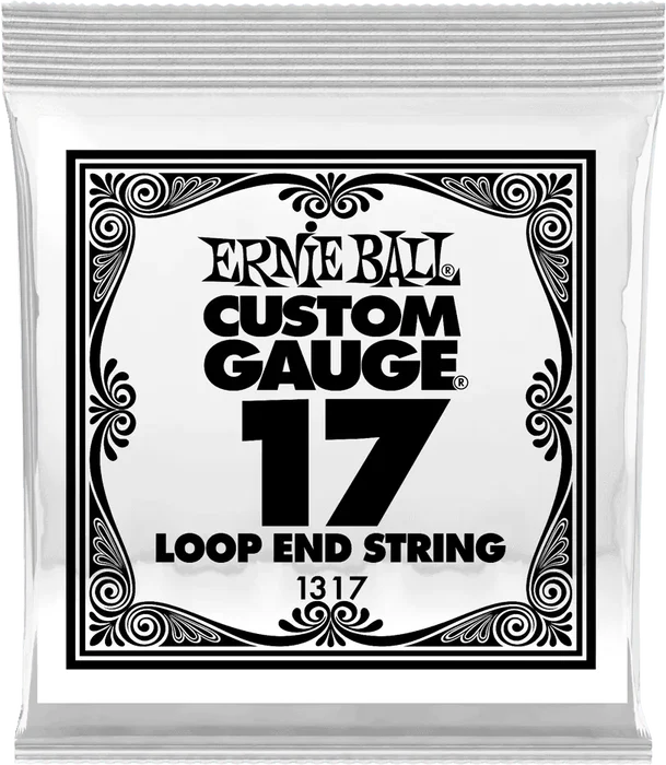 Ernie Ball Jeu de 6 cordes pour mandoline / banjo en acier inoxydable .017 Ernie Ball Jeu de 6 cordes pour mandoline / banjo en acier inoxydable .017