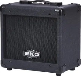 EKO BS10 Ampli Guitare Combo 10W 1x5" Noir Stealth EQ 3 Bandes