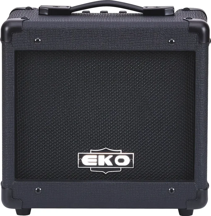 EKO BS10 Ampli Guitare Combo 10W 1x5" Noir Stealth EQ 3 Bandes