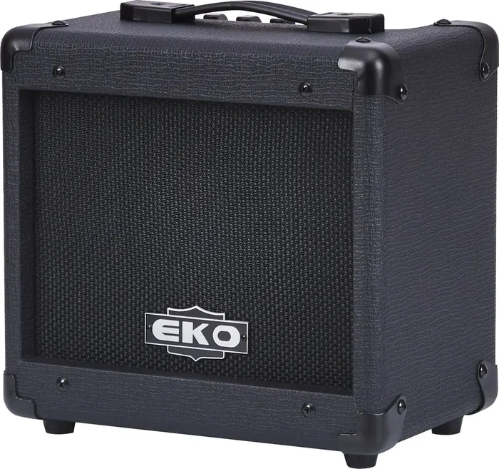 EKO BS10 Ampli Guitare Combo 10W 1x5" Noir Stealth EQ 3 Bandes