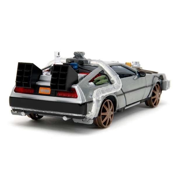 DeLorean Regreso al Futuro III 1885 Voiture Miniature Échelle 1:24 Collection - Smoby