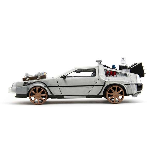 DeLorean Regreso al Futuro III 1885 Voiture Miniature Échelle 1:24 Collection - Smoby