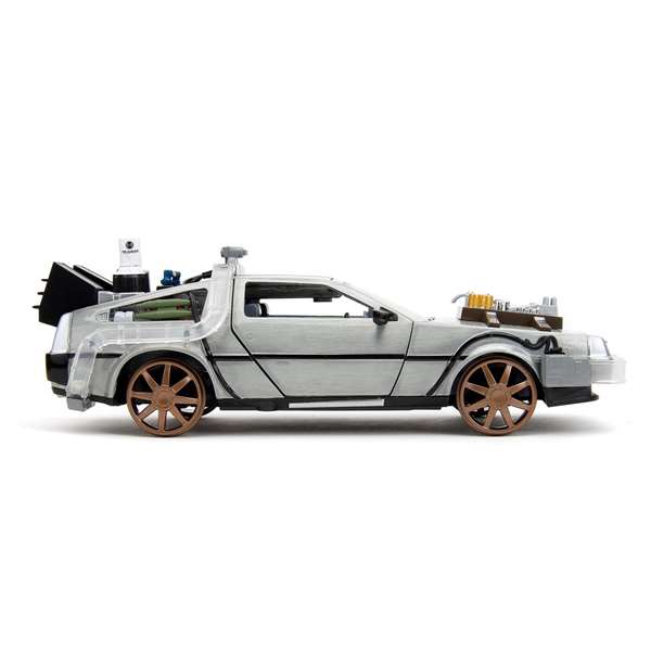 DeLorean Regreso al Futuro III 1885 Voiture Miniature Échelle 1:24 Collection - Smoby
