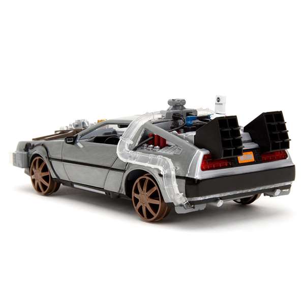 DeLorean Regreso al Futuro III 1885 Voiture Miniature Échelle 1:24 Collection - Smoby