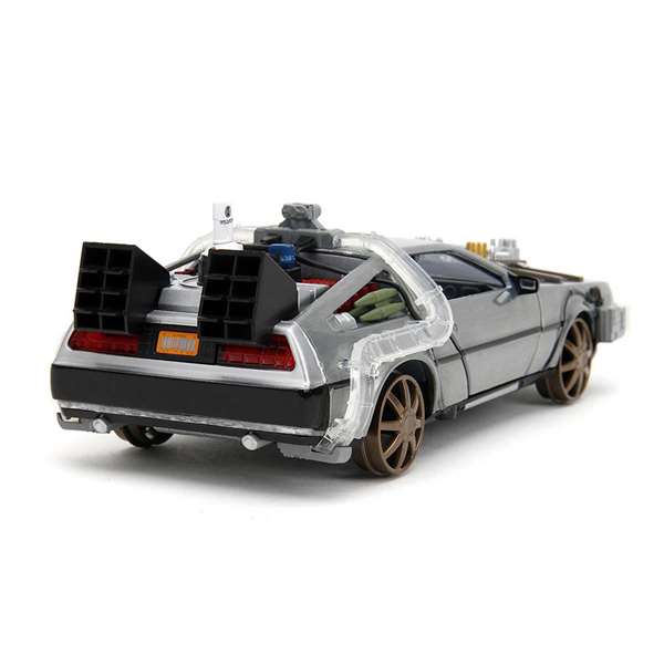 DeLorean Regreso al Futuro III 1885 Voiture Miniature Échelle 1:24 Collection - Smoby