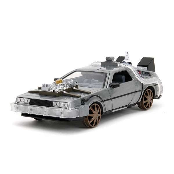 DeLorean Regreso al Futuro III 1885 Voiture Miniature Échelle 1:24 Collection - Smoby