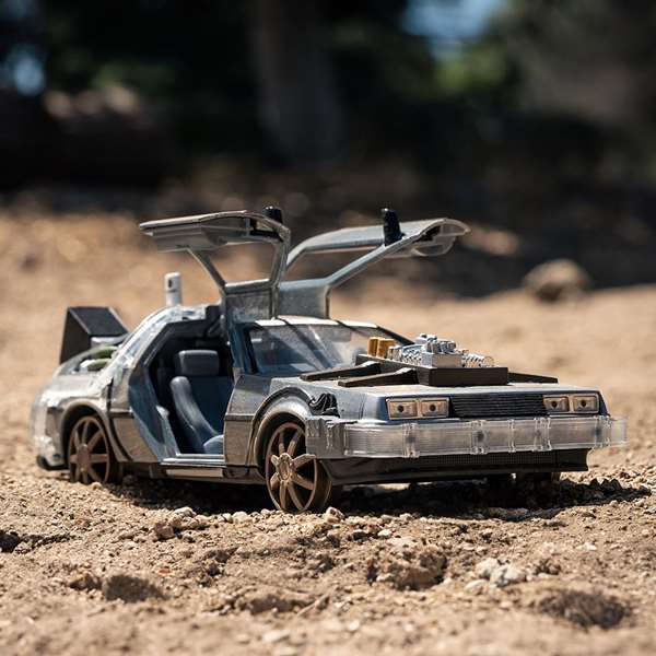 DeLorean Regreso al Futuro III 1885 Voiture Miniature Échelle 1:24 Collection - Smoby
