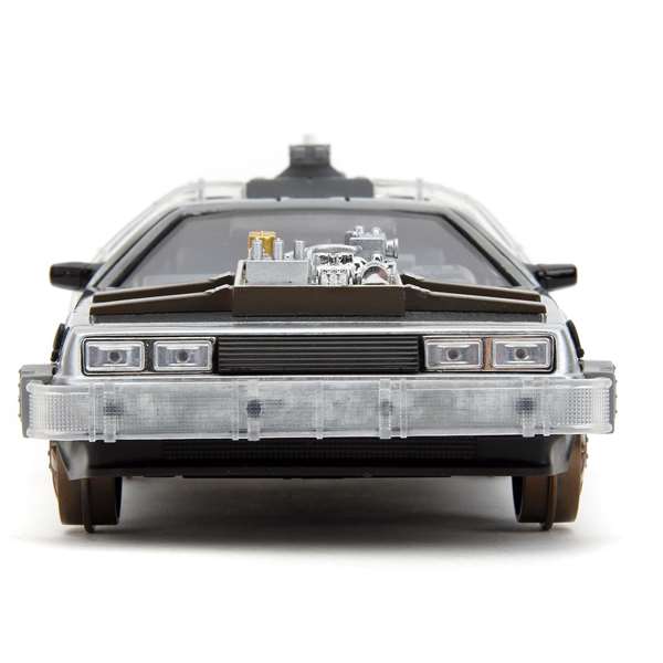 DeLorean Regreso al Futuro III 1885 Voiture Miniature Échelle 1:24 Collection - Smoby