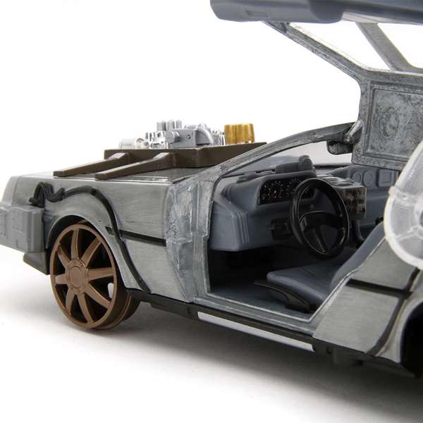 DeLorean Regreso al Futuro III 1885 Voiture Miniature Échelle 1:24 Collection - Smoby