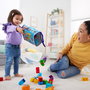 MEGA BLOKS - Sac de 30 grands blocs de construction Fisher-Price, avec blocs alphabet, jouet éducatif pour enfants dès 1 an - Hrr60