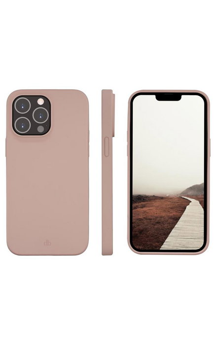 dbramante1928 Monaco - Coque silicone protectrice avec MagSafe pour iPhone 14 Pro Max - Compatible charge sans fil, protection renforcée et finition douce - Rose sable dbramante1928 Monaco - Coque silicone protectrice avec MagSafe pour iPhone 14 Pro Max - Compatible charge sans fil, protection renforcée et finition douce - Rose sable