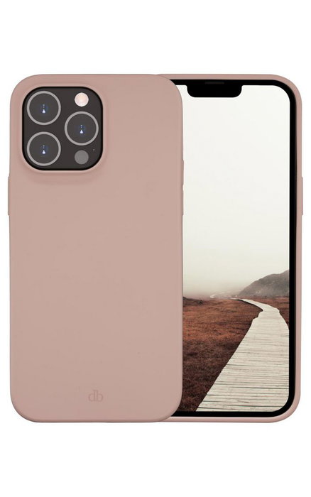 dbramante1928 Monaco - Coque silicone protectrice avec MagSafe pour iPhone 14 Pro Max - Compatible charge sans fil, protection renforcée et finition douce - Rose sable dbramante1928 Monaco - Coque silicone protectrice avec MagSafe pour iPhone 14 Pro Max - Compatible charge sans fil, protection renforcée et finition douce - Rose sable