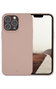dbramante1928 Monaco - Coque silicone protectrice avec MagSafe pour iPhone 14 Pro Max - Compatible charge sans fil, protection renforcée et finition douce - Rose sable