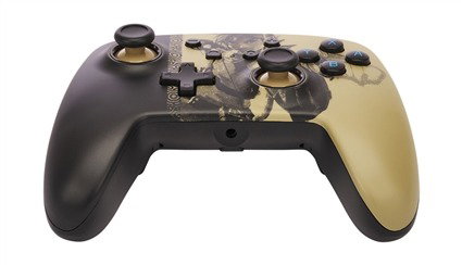 PowerA NSGP0084-01 Manette avec câble améliorée pour Nintendo Switch - Design Ancient Archer - Fonctions avancées, boutons assignables, prise casque et câble USB-C 3 m