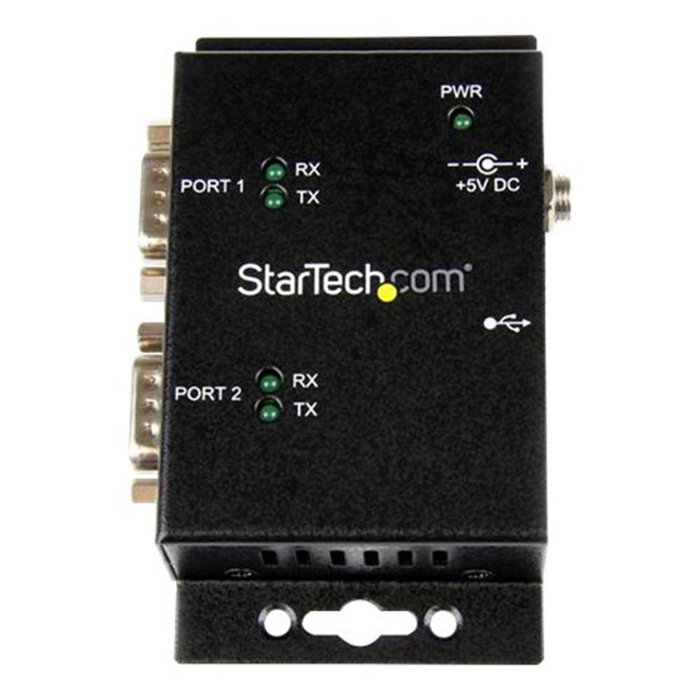 StarTech.com Hub Industriel 2 Ports RS-232 vers USB - Adaptateur Série FTDI - Montage Rail DIN/Piédestal - USB 2.0 StarTech.com Hub Industriel 2 Ports RS-232 vers USB - Adaptateur Série FTDI - Montage Rail DIN/Piédestal - USB 2.0