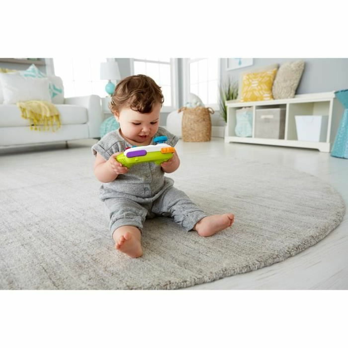 Fisher-Price Manette de jeu et d'apprentissage Rires et Éveil HXB63