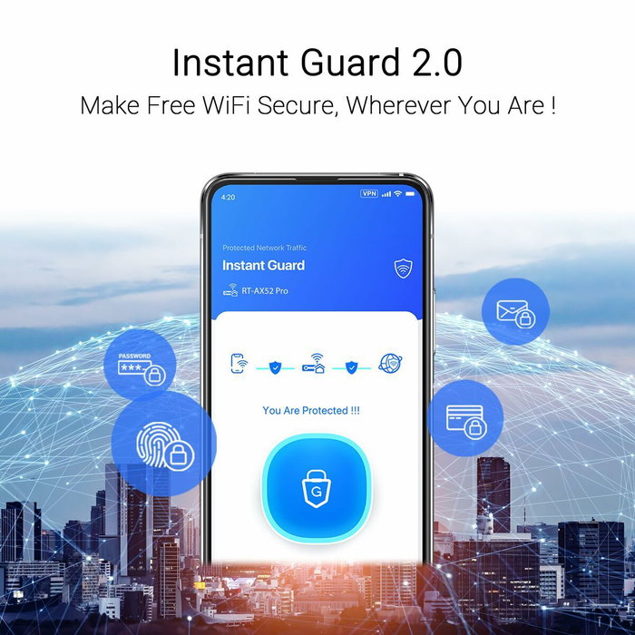 Router Asus 90IG08T0-MO3H10 Noir RJ45 Ethernet LAN Wi-Fi