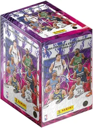 Panini NBA US 2024/25 - Boîte de 50 pochettes de 5 stickers + carte et album de collection officiel