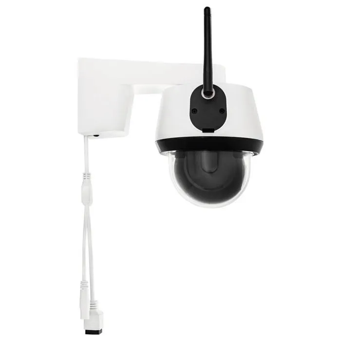 Abus PPIC52520 - Caméra de surveillance Wi-Fi 1080p avec détection de mouvement intelligente, vision nocturne, pour intérieur et extérieur