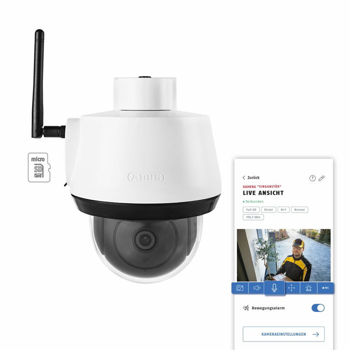 Abus SmartLook PPIC52520 Caméra de surveillance Wi-Fi 1080p