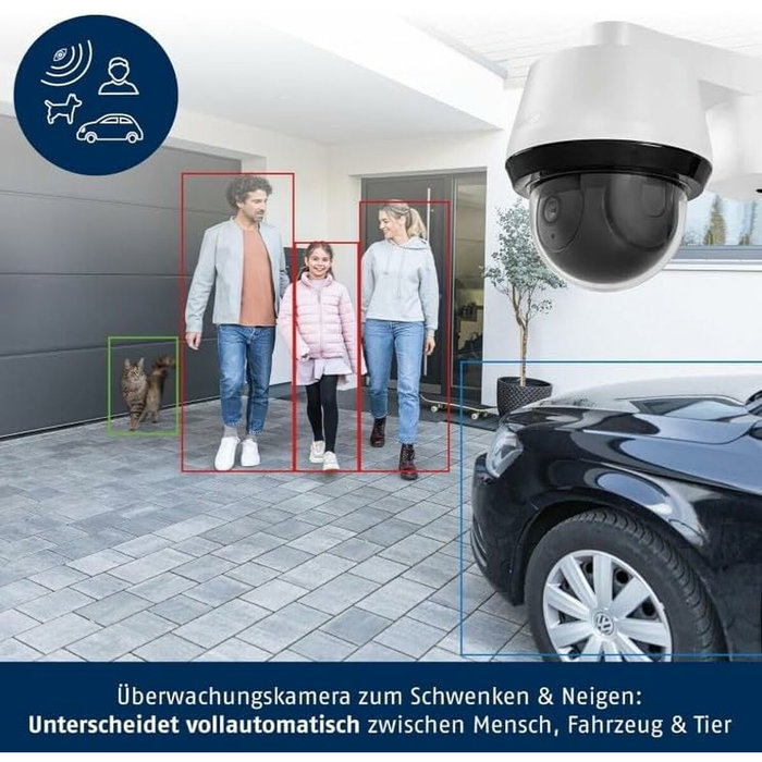 Abus SmartLook PPIC52520 Caméra de surveillance Wi-Fi 1080p