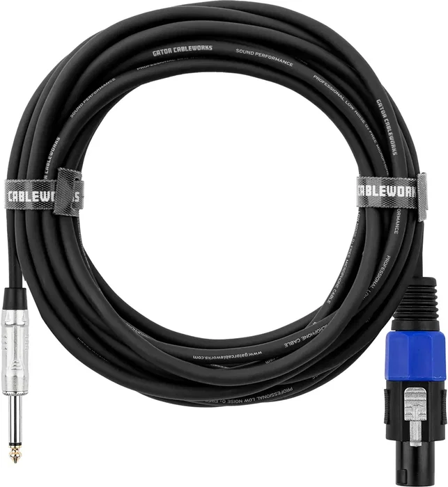 CABLEWORKS Câble Haut-Parleur Jack / Speakon 7,5 M