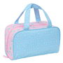 Nécessaire de Voyage BlackFit8 Smile Rose Bleu clair 31 x 14 x 19 cm