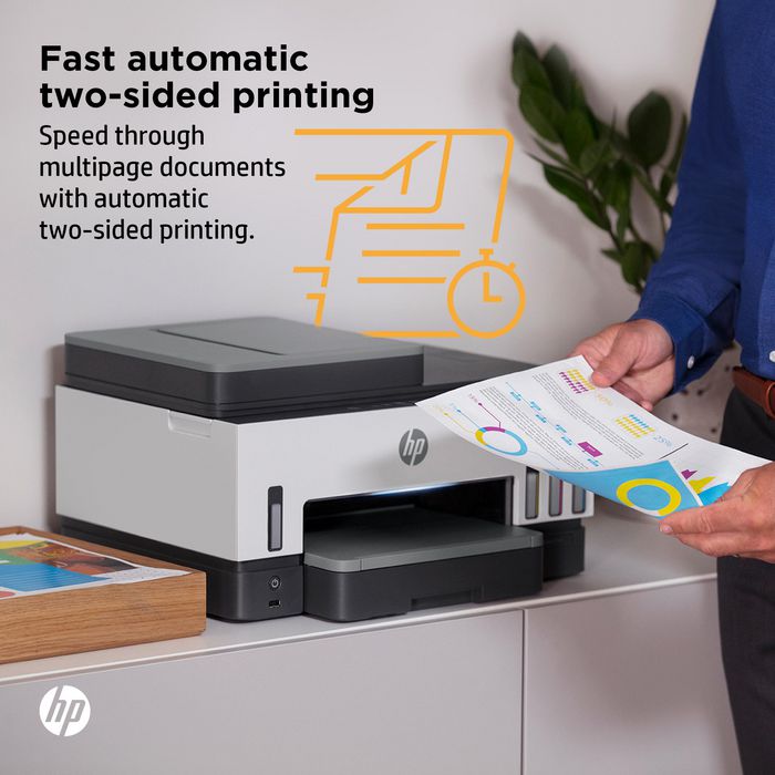 HP Smart Tank 7605 - Imprimante tout-en-1 Multifonction WiFi avec Chargeur Automatique de Documents, Impression Recto-Verso