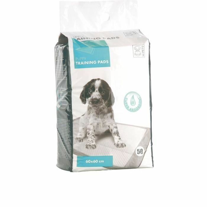 M Pets Tapis éducateur PUPPY TRAINING PADS Blanc, 50 pièces M Pets Tapis éducateur PUPPY TRAINING PADS Blanc, 50 pièces