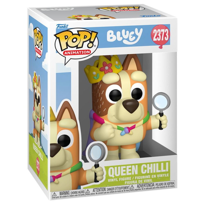 Funko Bluey POP! Animation Figurine Vinyl Queen Chili 9 cm Funko Bluey POP! Animation Figurine Vinyl Queen Chili 9 cm