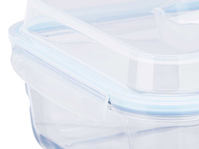 VIVALTO Boîte de conservation hermétique en verre borosilicaté 4,8 L