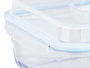 VIVALTO Boîte de conservation hermétique en verre borosilicaté 4,8 L