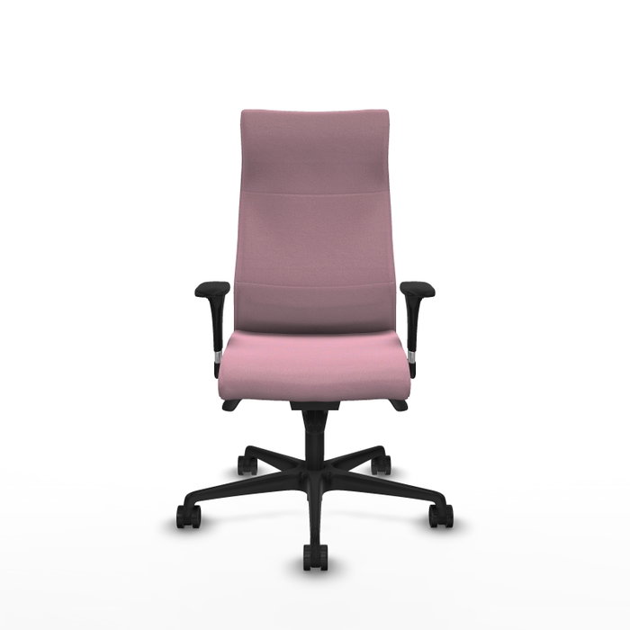 Piqueras Y Crespo Fauteuil de Bureau Albacete Rose avec Mécanisme Synchrone