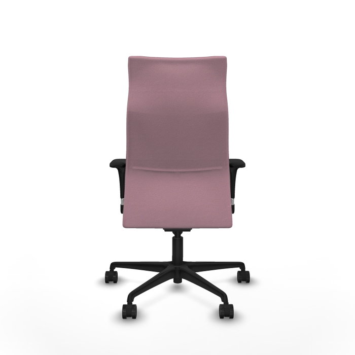 Piqueras Y Crespo Fauteuil de Bureau Albacete Rose avec Mécanisme Synchrone