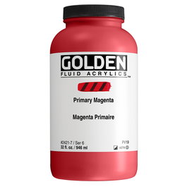 Golden Fluid Colores Acrílicos Magenta Primario 946 ml