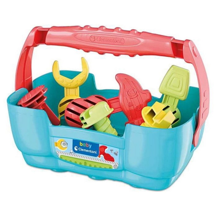 Clementoni Atelier de bricolage Baby - Boîte à outils (9 pcs)