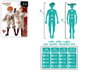 BigBuy Carnival Déguisement pour Enfants Beige Assassin