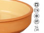 La Dehesa Set de 4 cazuelas en terre cuite 16 cm couleur moutarde (Set de 6)